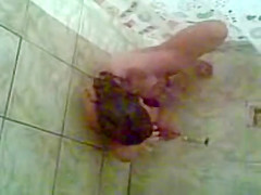 Voyer shower masturbation