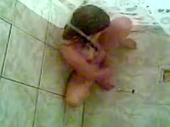 Voyer shower masturbation