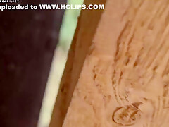 Voyeure See teen 18+ Masturbate Outdoor And Fuck !!