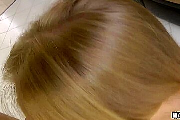WANKZ- Avril Hall Starts Gagging on Cock