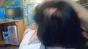 WUNF wake up and fuck - hot morning sex with this hot brunette - 1