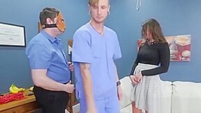 Wacky teen 18+ Is Taken In Butt Hole Loony Bin For Awkward Thera