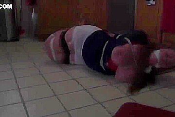 Warned Her Too Late Now They Have Her Tied Up And Gagged