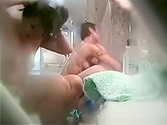 Washing place in Asian sauna