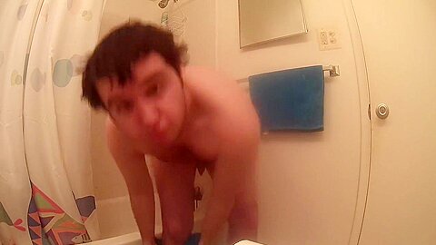 Watch Me Jerk Off In The Shower!!!