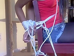 Watch Melanie Being Tied Up