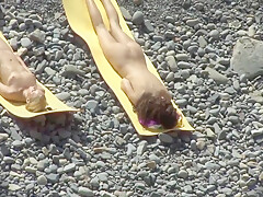 Watch Shameless Amateurs Sunbathe And Fuck Outdoors 15 Min