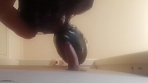 Wearing High Heels And Catsuit And Taking A Cock Down My Mouth And Pussy In Gloryhole