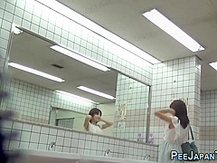 Weird Asian Filmed Peeing