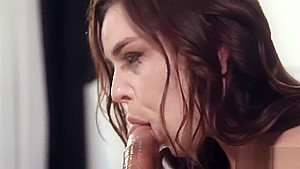 Wet and messy milf blows