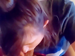 Wet sloppy blowjob