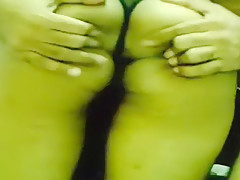 Wet wazoo arab Step mother receives finger drilled from behind