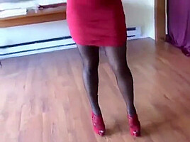 Wetting herself