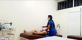 What The Hell Is Happening Here!! Perverted Nurse Fucks The Patient During His Recovery In The Hospital