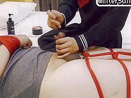 When My Master Want To Be Sub (urethral Sounding And Post Orgasm)