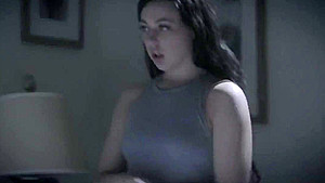 Whitney blindfolded Isiah then sucks and fucks his big black cock