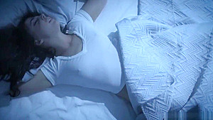 Whitney blindfolded Isiah then sucks and fucks his big black cock