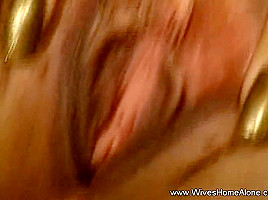 Wife Emily Home Alone Masturbation Session Experience