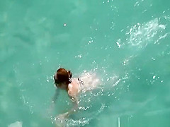 Wife fucked in rocky beach