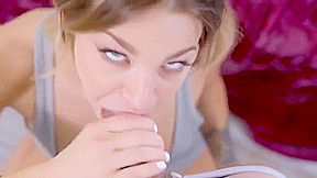 Woke Girlfriend In White Panties And To Suck Huge Cock