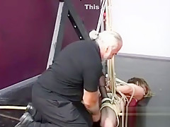 Woman endures enormous stimulation in wild amateur fetish