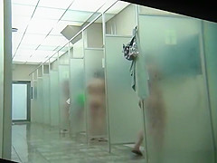 Women caught in shower room