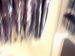 Woolies Upskirt Coloured Milf