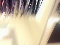 Woolies Upskirt Coloured Milf