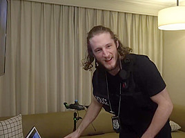 Xiana Hill is getting throatfucked by a police man and getting her pussy stuffed with cock