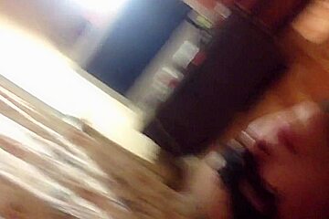 Young Couple Takes A Selfie Video Of Their Homemade Porn