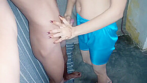 Young Indian Coupl Man With Big Dick In Moaning