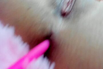 Young Looking Colombian Whore Masturbates Like Crazy While She Seeks To Bathe You In Her Pussy Juice