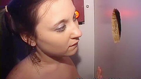 Young Pigtails Sierra Snow Sucking Dicks Black Penis Too Glory Hole Sperm Stroking Semen Young Slut!