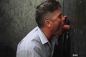 Young Trans Goddess Explores Her Kinky Side At Gloryhole