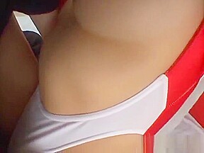 Young asian beauty spreads her legs for dick