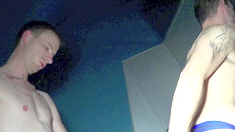 Young blond twink fucking in gloryholes a straight boy curious - CrunchBoy