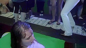 Young local girls in party hardcore action