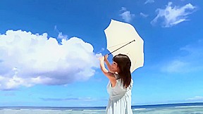 beach woman