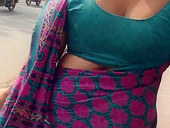 big ass sexy nepali aunty ass walk in saree