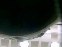 black panties on black milf coworker shopping