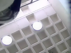 black panties on black milf coworker shopping