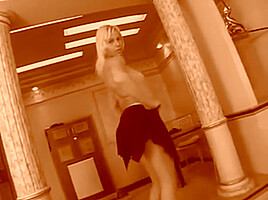 blonde Twhore loves Interracial Sex