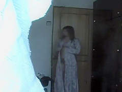 catches a naked girl