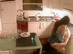 caught Step daughter ride her boy