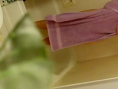 caught Step mom after shower