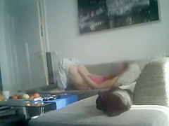 caught a cute girl masturbate