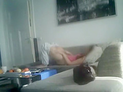 caught a cute girl masturbate