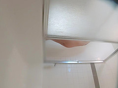 caught with in shower