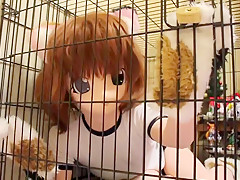 cocoasoft japanese bondage breathplay kigurumi bondage wsm_mikeneko_cage