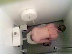 compilation of women urinating in the public WC